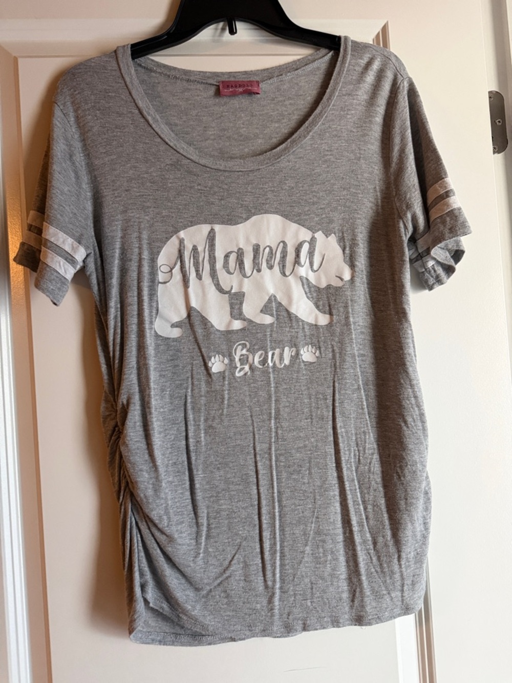 Mama Bear Grey Graphic Tee